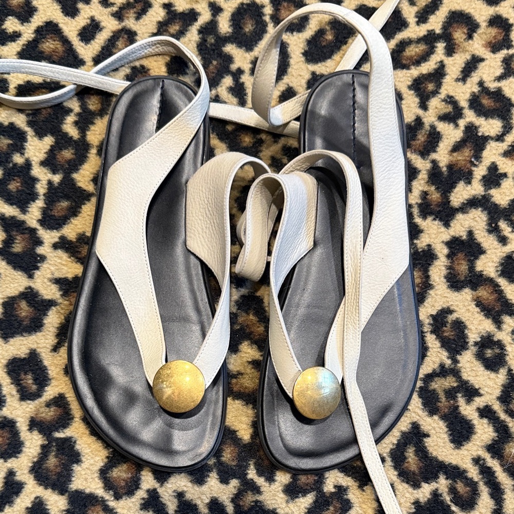 The row beach sandals